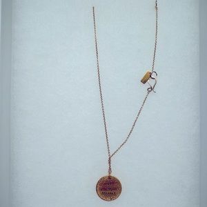 Christina Kober Be You Bravely gold necklace. Brand new, never worn.